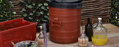 Wine and Raki Containers