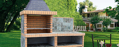 Concrete barbeque/grill