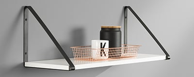 Shelving brackests and accessories
