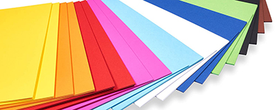 Carboards and Colored Paper