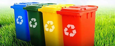 Plastic Trash Bins