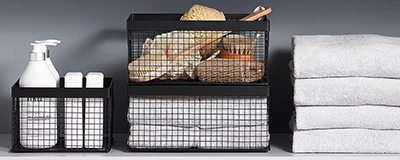 Metal Baskets and Boxes