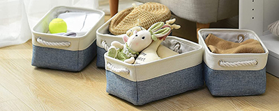 Textile Baskets and Boxes