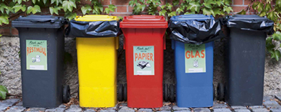 Outdoor Garbage Bins