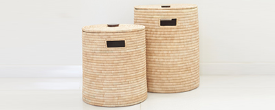 Wicker Laundry Baskets