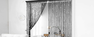 Door Separating Curtains