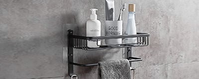 Bathroom Metal Shelves