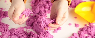 Kinetic Sand and Playdough