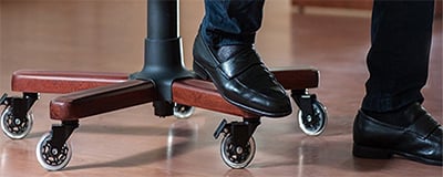 Chair Casters with Brakes