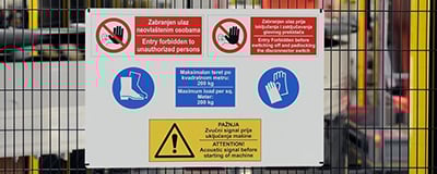 Factory Signs and Posts