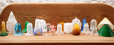 Decorative Glass for Lightbulbs