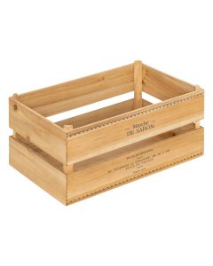 Decorative box, M, wooden, brown, 35x22xH17 cm