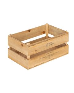 Decorative box, S, wooden, brown, 30x19xH15 cm