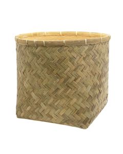 Decorative basket, S, bamboo, natural