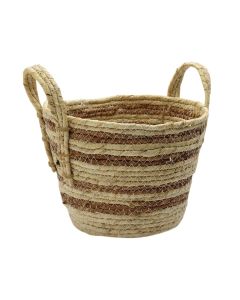 Decorative basket, S, seagrass, natural