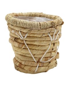 Basket for flowers, S, seagrass, natural