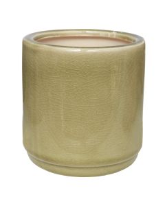 Flower pot, S, ceramic, brown