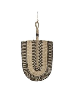 Decorative object, seagrass, multicolor, 27x2xH50 cm