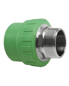 Manikote PPR-metalik me filete. Ø40x1-1/4"  M. CJPF3005.