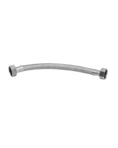 STAINLESS STEEL HOSE F/F 1/2"X20cm