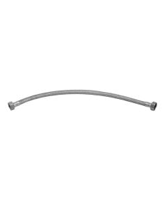 STAINLESS STEEL HOSE F/F 1/2"X45cm