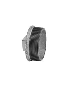 Cork galvanized male 4"