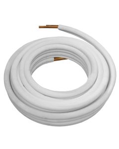 Insulated copper tube 6.35 x 0.8mm+15.88 x 1.00mm x 20M