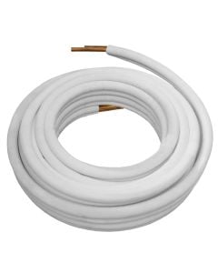 Insulated copper tube 9.52 x 0.8mm+12.7 x 0.8mm x 20M