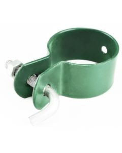 Tubular coupling accessories, round, metal, green, 38 mm