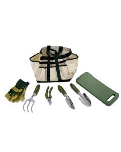 Garden tools 7pcs, WORTH, inox/plastic