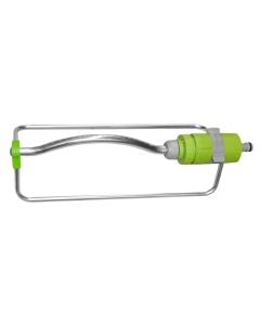 Oscillating sprinkler with 17-holes, PP/Aluminium