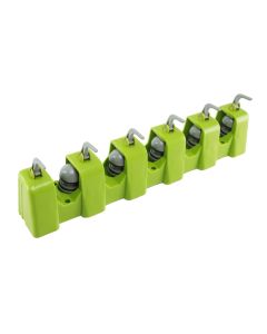 Garden tools holder, polypropylene, green