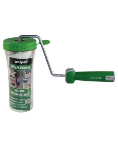 Roll for painting smooth surfaces with protective plastic Size: 22cm