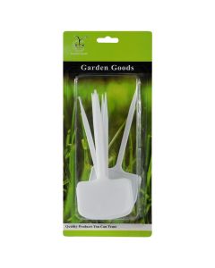 Plant labels 4pcs, plastic, 14 cm