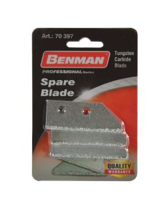 Edges for scraper, Benman, steel, 3 pc