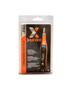 Screwdriver, voltage indicator, steel/plastic