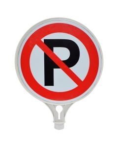 Parking signs table, plastic