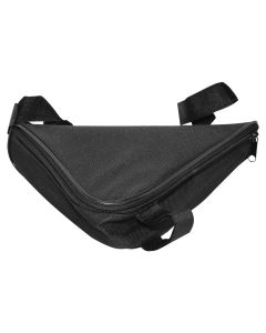 Bicycle polyester carrier, 16x25x6cm, black