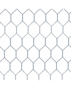 Perimeter mesh, galvanized metal, 1x25 m