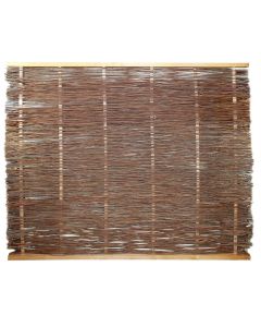 Decorative fence, natural knitting, 120 x H140 cm