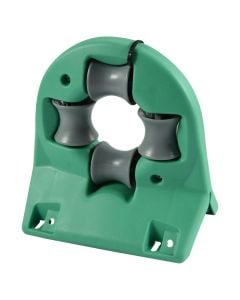 Wall hose guide, plastic