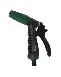 Garden spray gun, adjustable straight nozzle, plastic
