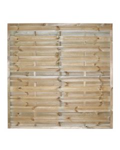 Treated wooden panel, 180x180 cm, frame thickness 45x45 mm, natural color