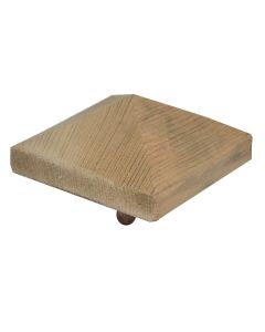 Decorative for wood columns, 9x9 cm, wood
