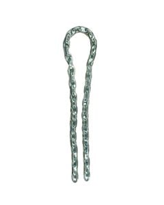 Safety chain for padlocks, 6 mm x 100 cm