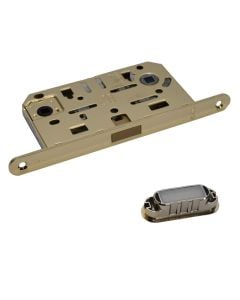 Bathroom door locks, OLV, zinc, 50x90  mm