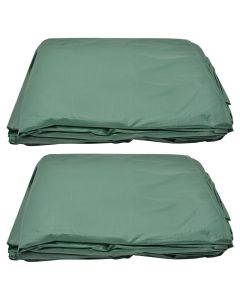 Cover for outdoor set, table with two chairs, 160x90xH110 cm and 90x90xH110 cm, polyester