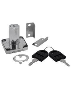 Furniture lock, stainless steel