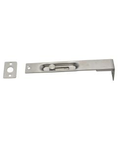 Door latch, stainless, 6 ", 22 mm
