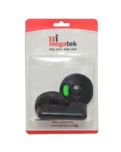 Door handle, stainless steel / plastic , 5 cm